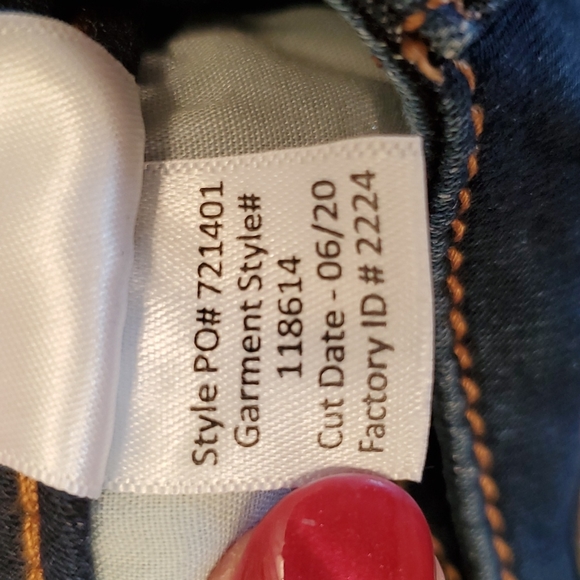 Maurice's mid-rise jeans sz small regular. - Picture 9 of 9